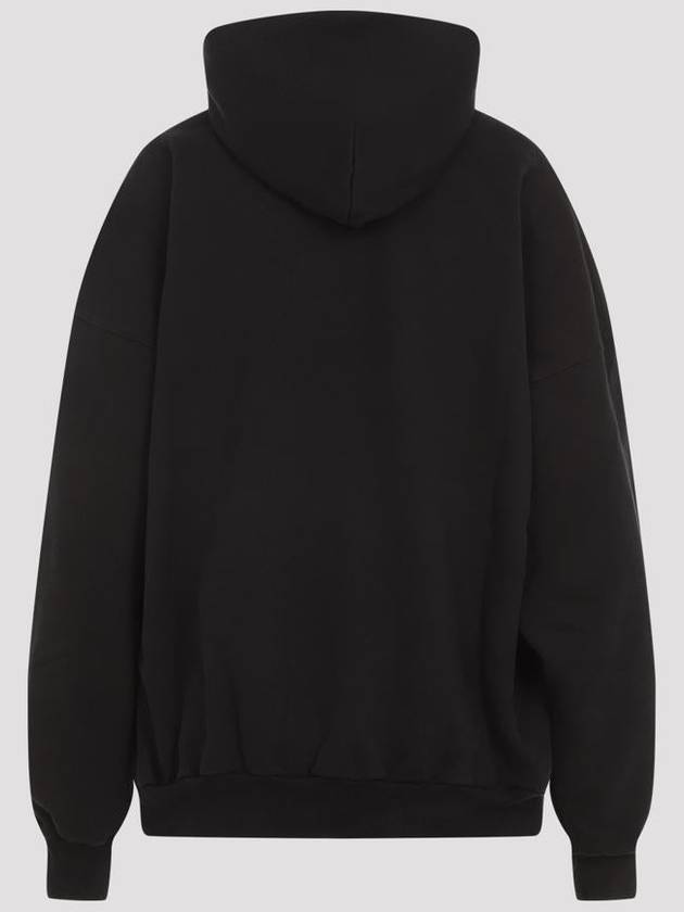 Balenciaga Beverly Hills Embroidered Hoodie Black