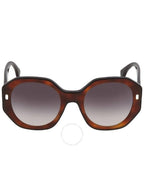 Fendi Fendi Gradient Smoke Geometric Ladies Sunglasses FE40045I 53B 54
