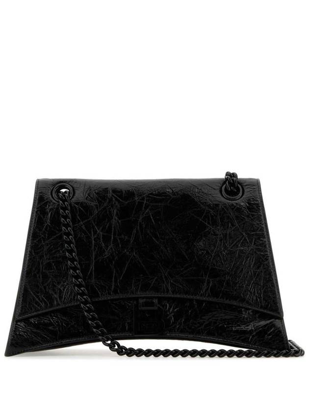 Balenciaga Patent Leather Shoulder Bag WITH FRONTAL Monogram 7856022AA6G1000 B0651273664