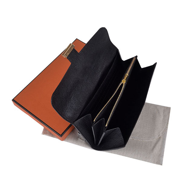 Hermes Wallet H6023 Wallet Black