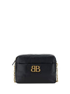 Balenciaga Monaco Camera Small Cross Bag Black
