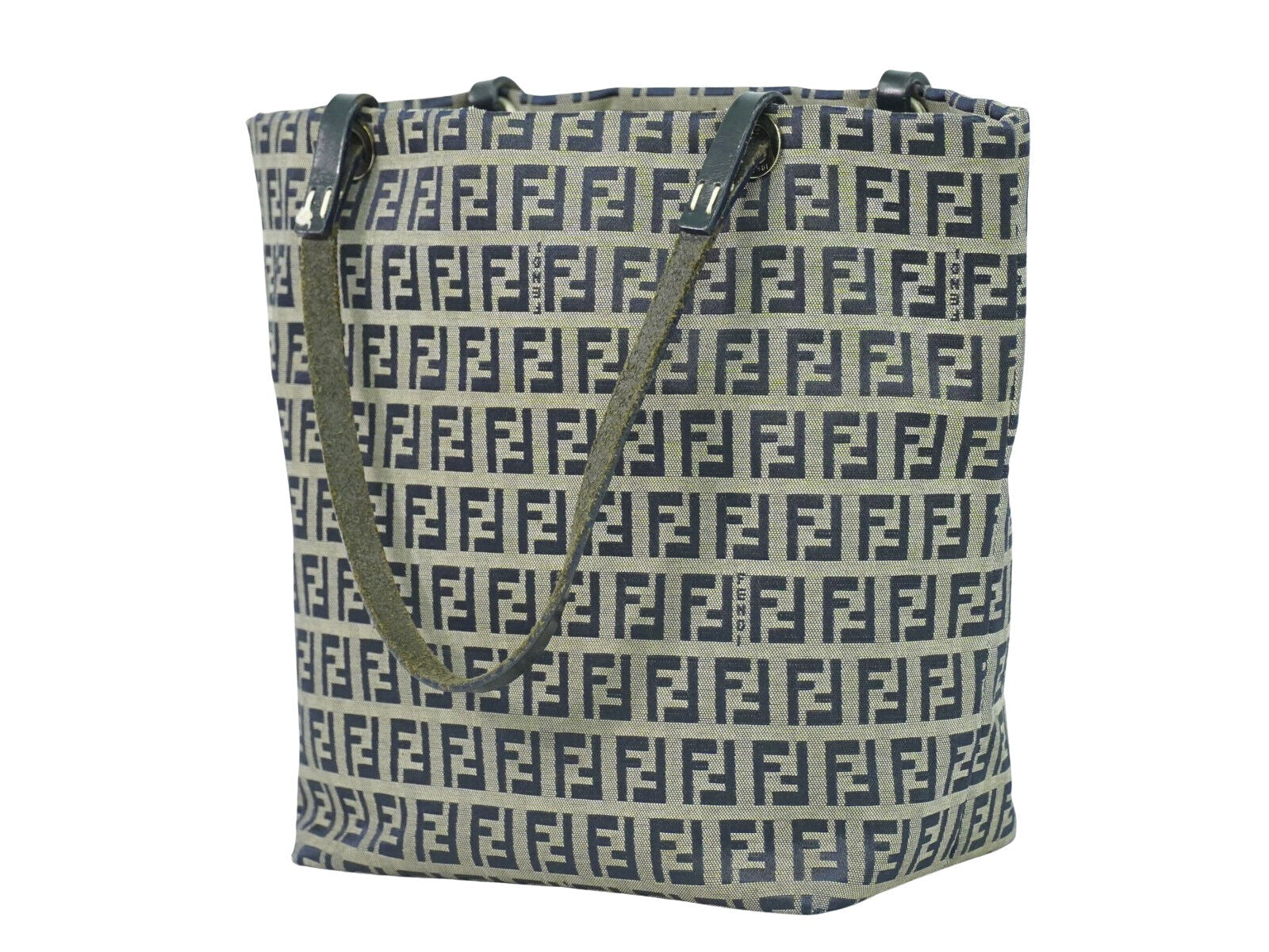 Fendi Zucchino  Canvas Tote Bag ()