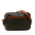Saint Laurent 669957 Shoulder Bag PVC/Leather Brown