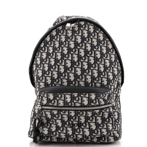 Dior Rider Backpack Oblique Canvas Small