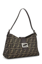 Fendi,  Brown Zucca Canvas Shoulder Bag, Brown