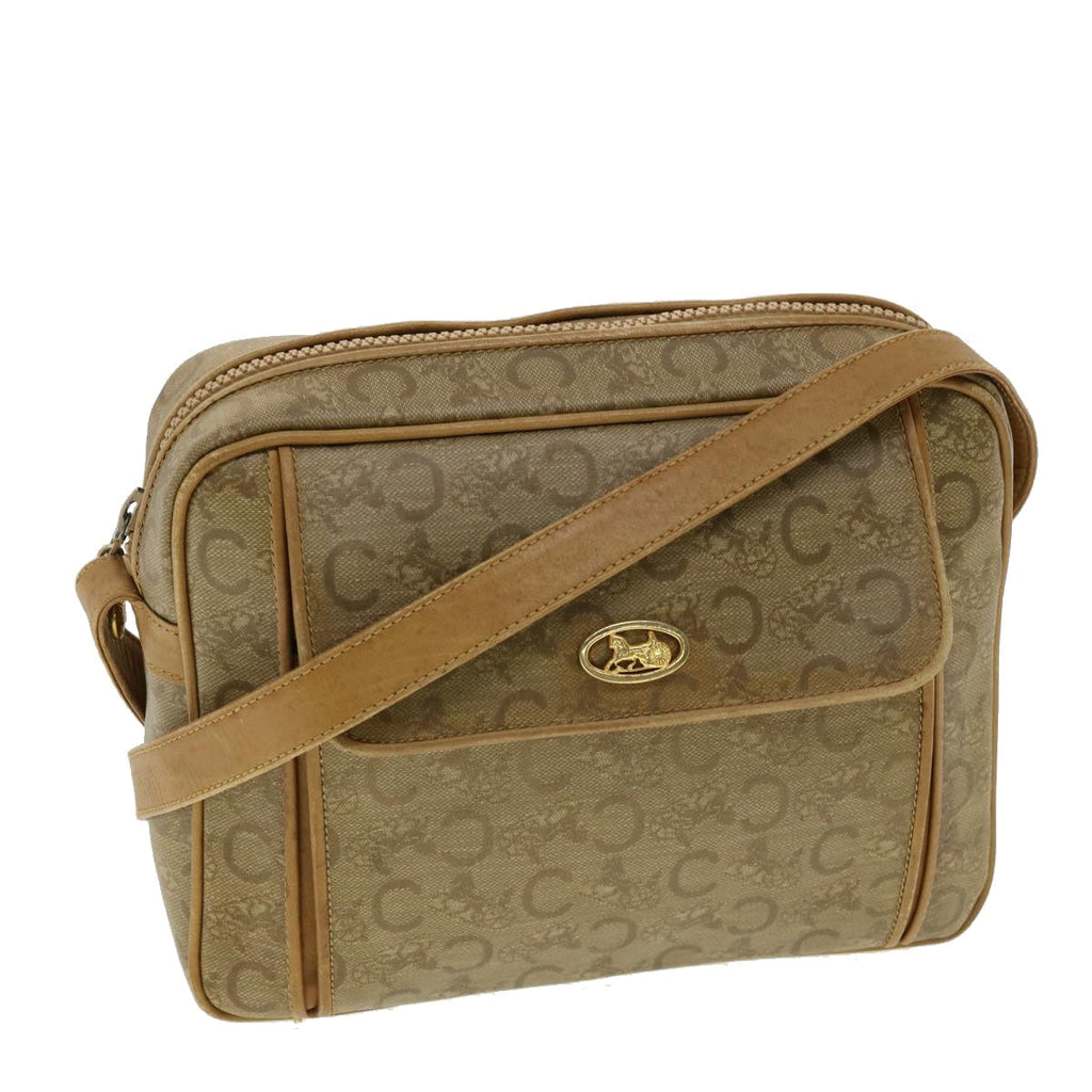CELINE Shoulder Bag Enamel Beige  31529