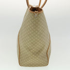 CELINE Macadam Canvas Tote Bag PVC Leather Beige  31532