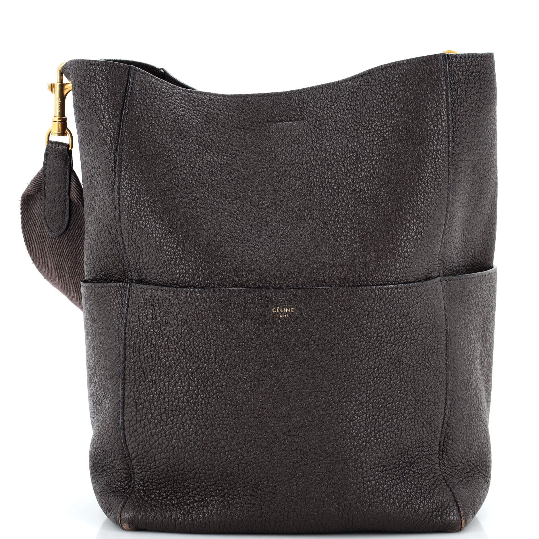 Celine Sangle Seau Bag Goatskin Large