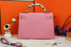 Hermes Kelly 32cm Epsom Leather Handbag Pink