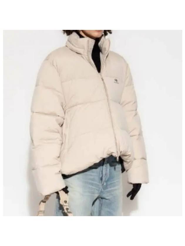 Balenciaga C Shape Nylon Padding Sand