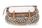 Fendi Natural Mini - Tasche Beaded Handbag