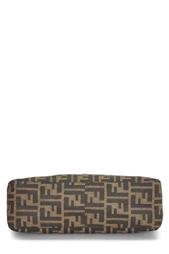Fendi,  Brown Zucca Canvas Shoulder Bag, Brown