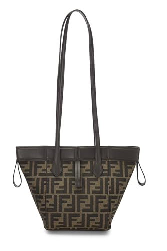 Fendi,  Brown Zucca Canvas Origami Mini, Brown