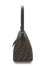 Fendi,  Brown Zucca Canvas Shoulder Bag, Brown