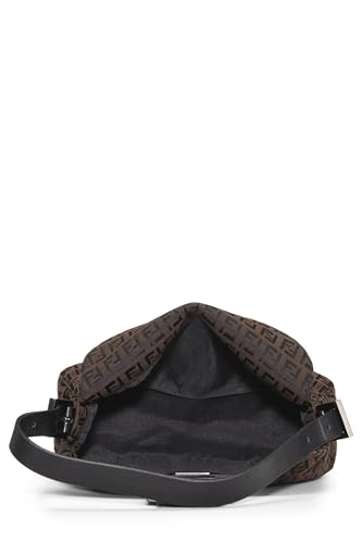 Fendi,  Brown Zucchino Shoulder Bag Small, Brown