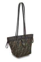 Fendi,  Brown Zucca Canvas Origami Mini, Brown
