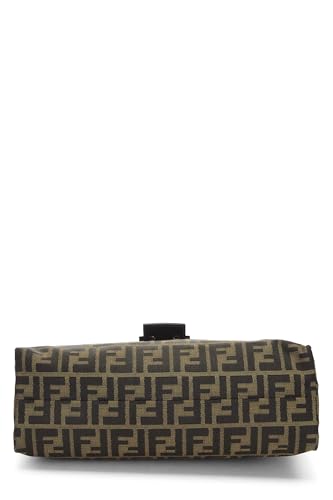 Fendi,  Brown Zucca Canvas Shoulder Bag, Brown
