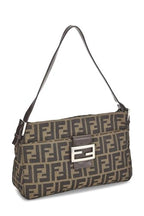 Fendi,  Brown Zucca Canvas Shoulder Bag, Brown