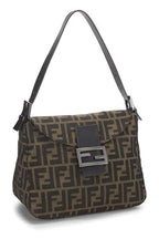 Fendi,  Brown Zucca Canvas Shoulder Bag, Brown