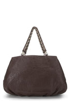 Fendi,  Brown Leather Mia Hobo Large, Brown