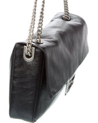 FENDI Baguette Chain Large Leather Shoulder Bag