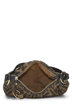 Fendi,  Brown Zucca Canvas Shoulder Bag Mini, Brown