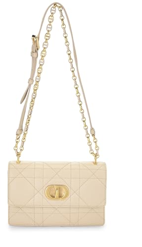 Dior,  Beige Cannage Lambskin Miss Caro Bag Mini, Beige