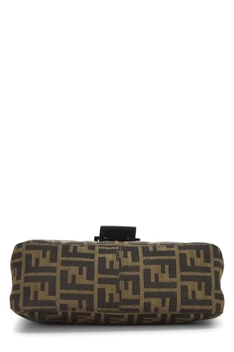 Fendi,  Brown Zucca Canvas Shoulder Bag, Brown