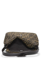 Fendi,  Brown Zucca Canvas Shoulder Bag, Brown
