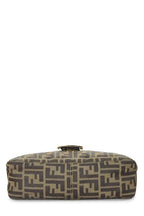 Fendi,  Brown Zucca Canvas Shoulder Bag, Brown