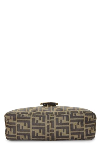 Fendi,  Brown Zucca Canvas Shoulder Bag, Brown