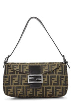 Fendi,  Brown Zucca Canvas Shoulder Bag, Brown