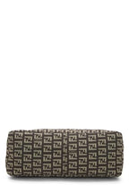 Fendi,  Brown Zucchino Canvas Shoulder Bag, Brown