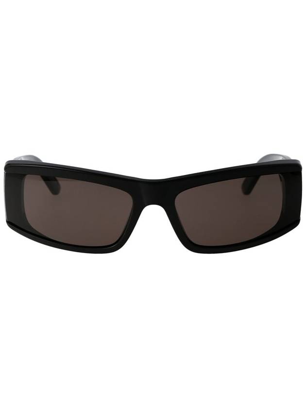 Balenciaga Eyewear Logo Print Square Frame Sunglasses BB0301S