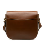 Saint Laurent Shoulder Bag in Calf Leather Brown 532985