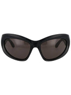 Balenciaga Eyewear Wrap D Frame Sunglasses