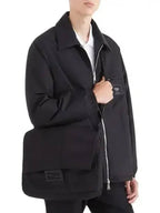 Fendi Nylon Reversible Zip-Up Jacket Black