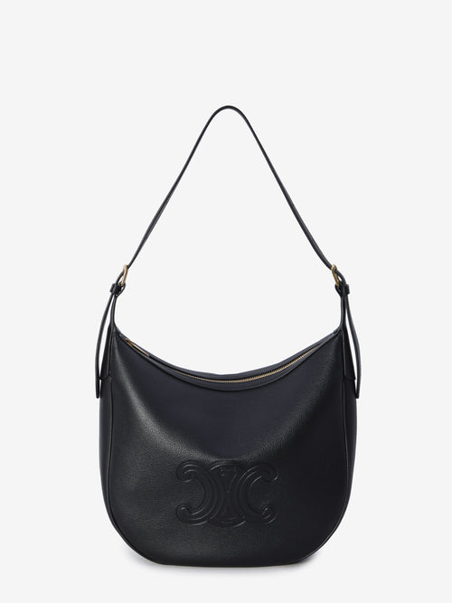 Celine Women's Medium Heloise Bag in Black | 114713FLH