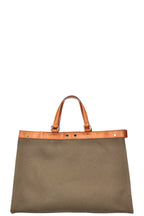 FENDI Peekabo X Tote Canvas Green