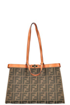 FENDI Peekabo X Tote Canvas Green