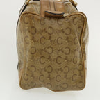 CELINE Hand Bag PVC Leather Beige  33127