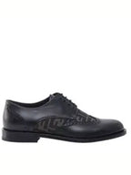 Fendi Leather Lace Up Derby Black