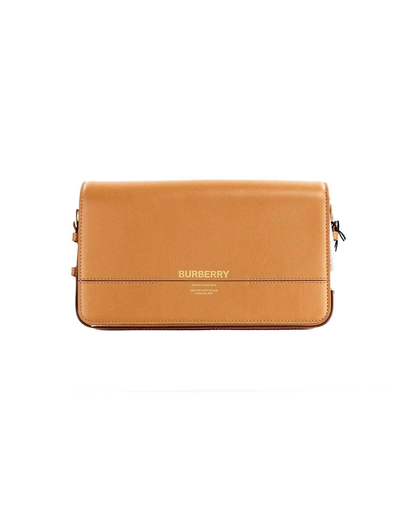 Burberry  Lola Small Leather Crossbody Bag Tan 33147