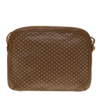 CELINE Shoulder Bag Leather Brown  33155