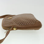 CELINE Shoulder Bag Leather Brown  33155