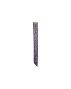 Chloe Floral Printed Scarf in Light Blue Silk