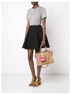 Fendi Bug Backpack Key Holder Pink