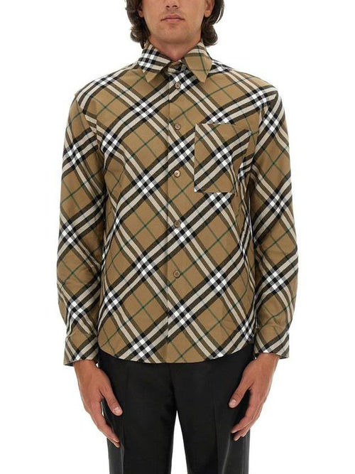 Burberry Burberry Shirt With Check Pattern