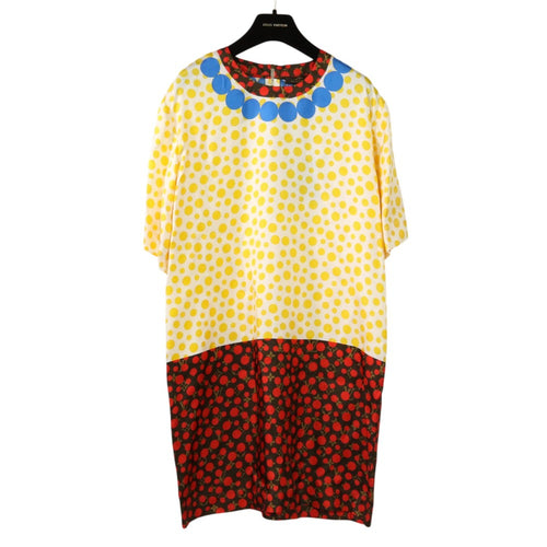 Louis Vuitton Yayoi Kusama Silk Dress Limited