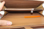 Hermes Wallet H1528 Ladies Cow Leather Apricot